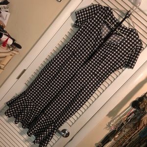 Houndstooth Dress with belt